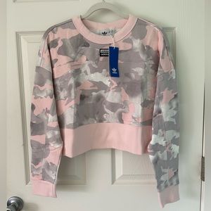 Adidas cropped sweater